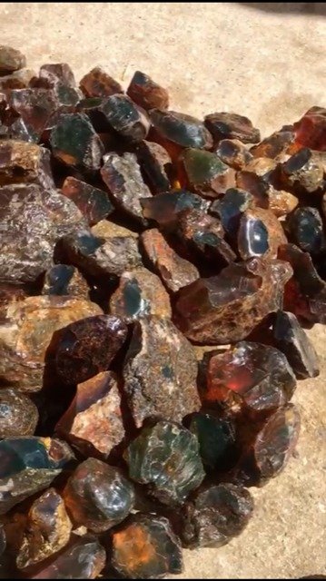 100% Natural Dominican Amber Rough Stones